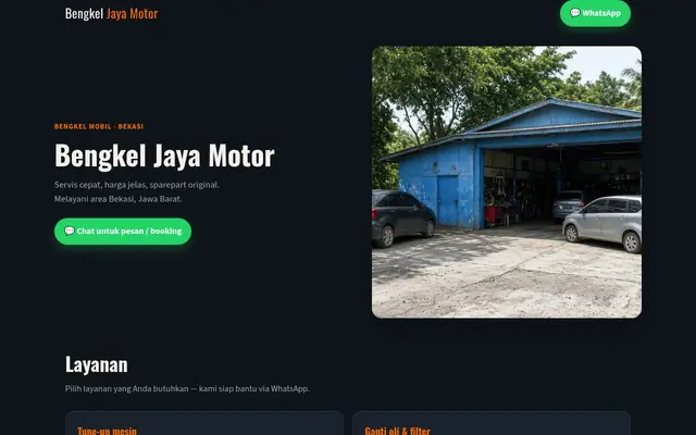 Bengkel Jaya Motor